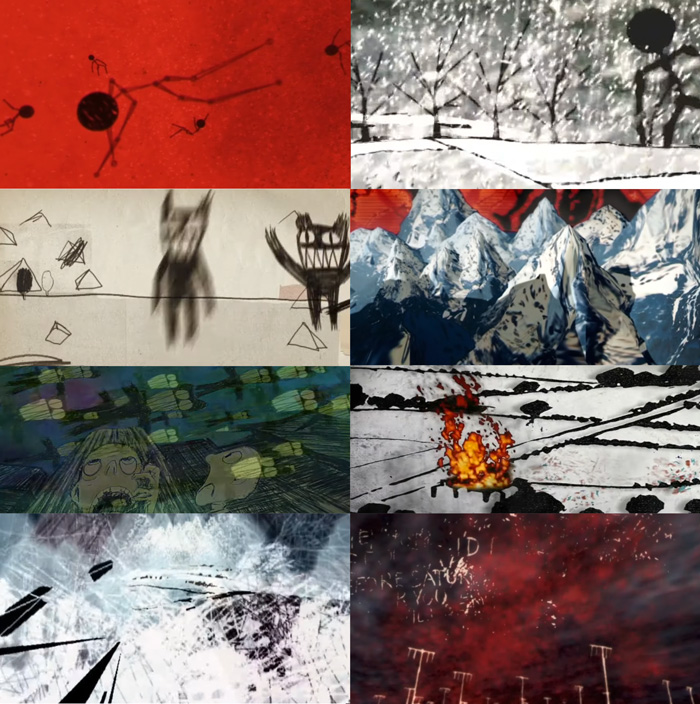 DDB Rand Logo note book sketches